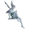 And Tudor Turek Sitting Fairy Statue Garden Ornament Resin Craft Landscaping