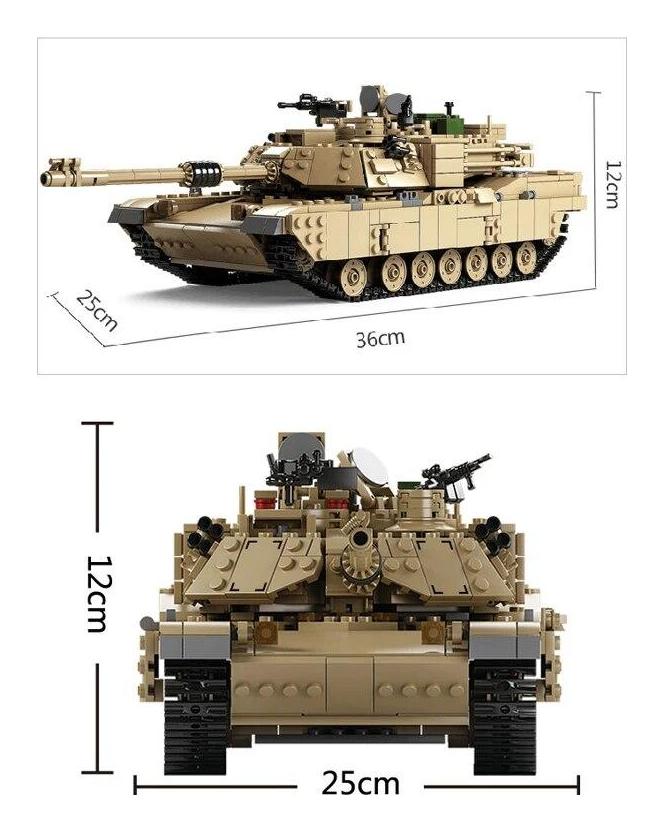 KAZI Thema Panzer Bausteine 1463 Stück Bausteine M1A2 ABRAMS MBT KY10000 1 Änderung 2 Spielzeug Panzer Modelle Spielzeug für Kinder