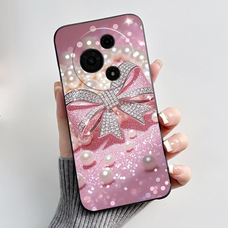 Casing For TCL 60 SE 605 / TCL 60 / TCL 60R 5G Phone Case Aesthetic Cute Cat Astronaut Soft Silicone Black Protective Back Cover