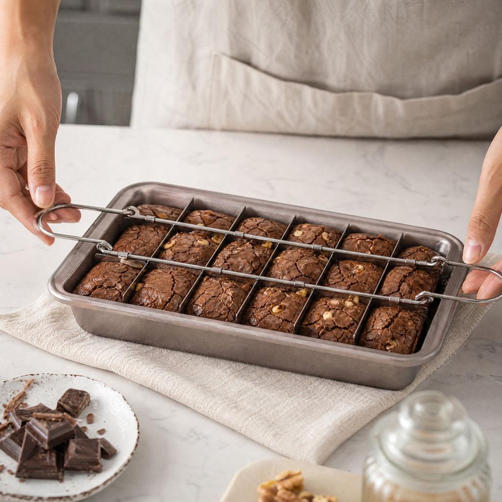 Nonstick Square Baking Pan, for Homemade and Cakes