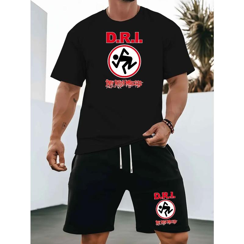 

European Size Men S Sports Casual Short-Sleeve T-Shirt And Features Knitted Fabric, Providing a Cool And Comfortable Feel for The Summer 4XL чорний
