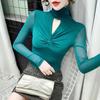 AutumnWinter New Arrival HighNeck Thin Design Women's Slim Fit Sexy LongSleeve Stylish Top