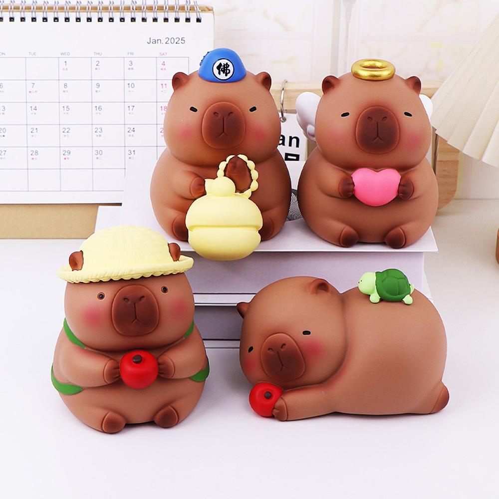 Decorative Capybara Piggy Bank Savings Tank Capybara Kids Storage Box  Home Decoration