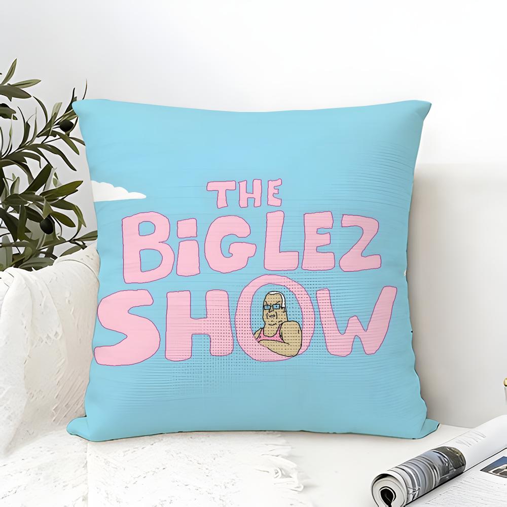 Web Series Cartoon T-The Big Lez Show 2 Pillow Case Linen Pillow Case Sofa Home Decor Cushion Cover Cushion Cove