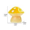 10Pcs Resin Mushrooms for Garden and Home Decoration Ornaments for Cake Decorating Ornaments
