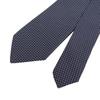 Pristine EMPORIO ARMANI tie Dot Pattern Navy silk mens 340075 Used