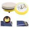 GOTOTOP Glass Polishing Kit, Scratch Removal Cerium Oxide Polishing Powder Felt Polishing Wheel Set for Windscreen and Glass