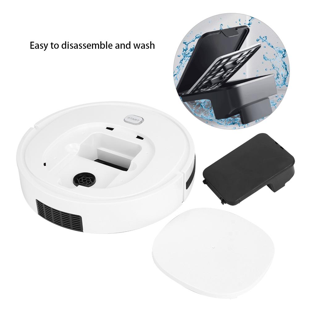 Intelligenter automatischer Saugroboter Wiederaufladbarer USB-Ladevorgang Staubsauger Haushaltsgebrauch