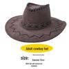 Western Cowboy Halloween Costume Set for Adults & Children - Perfect for Parent-Child Performances