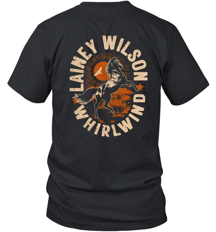 Lainey Wilson Whirlwind Horse T Shirt Black Unisex T-Shirt L