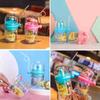 Kettle Plastic Cartoon Outdoor Mugs Straw Cups Baby Feeding Cups Water Spray Cup Water Bottles