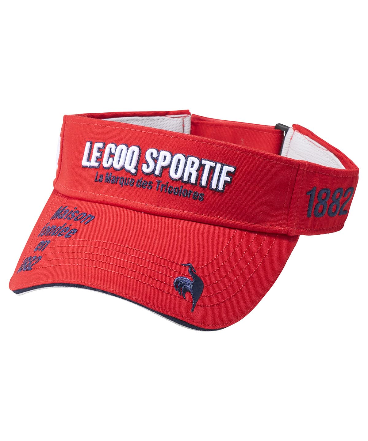 

Coq Sportif Солнцезащитный козырек Стандартный передний логотип Хлопок Гольф LG5SCP50M RD00 [Le Golf] Мужской (красный)