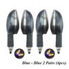 Motorcycle LED Turn Signal 12V ABS Scooter Flashing Light Universal for CFMOTO 150 250 450 650 NK Suzuki SV400 SV650 V-Strom