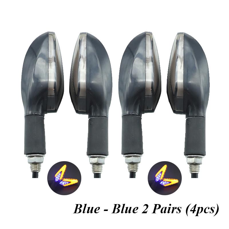 Motorcycle LED Turn Signal 12V ABS Scooter Flashing Light Universal for CFMOTO 150 250 450 650 NK Suzuki SV400 SV650 V-Strom
