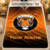 Flannel BlanketHull City Custom Name Text Personalized Soft Warm Throw Blanket Home Decor Gift