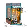 Hongda 3D Bookstore Bookend Model Kit: Adult Decompression Toy Gift