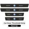 Leather Car Door Plate Threshold Protector Strip Sticker For VW Scirocco Jetta Beetle Golf Passat Polo Tiguan Sharan Touran zw9
