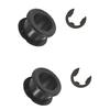 For Toyota Corolla Matrix 2003-2008 Shifter Cable Bushing 2PCS 33820-02370B PE Shift Arm Repair Kit Replacement Auto Parts