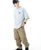 New Era Oversized Snow Gray Black Cotton Box Logo M T-shirt