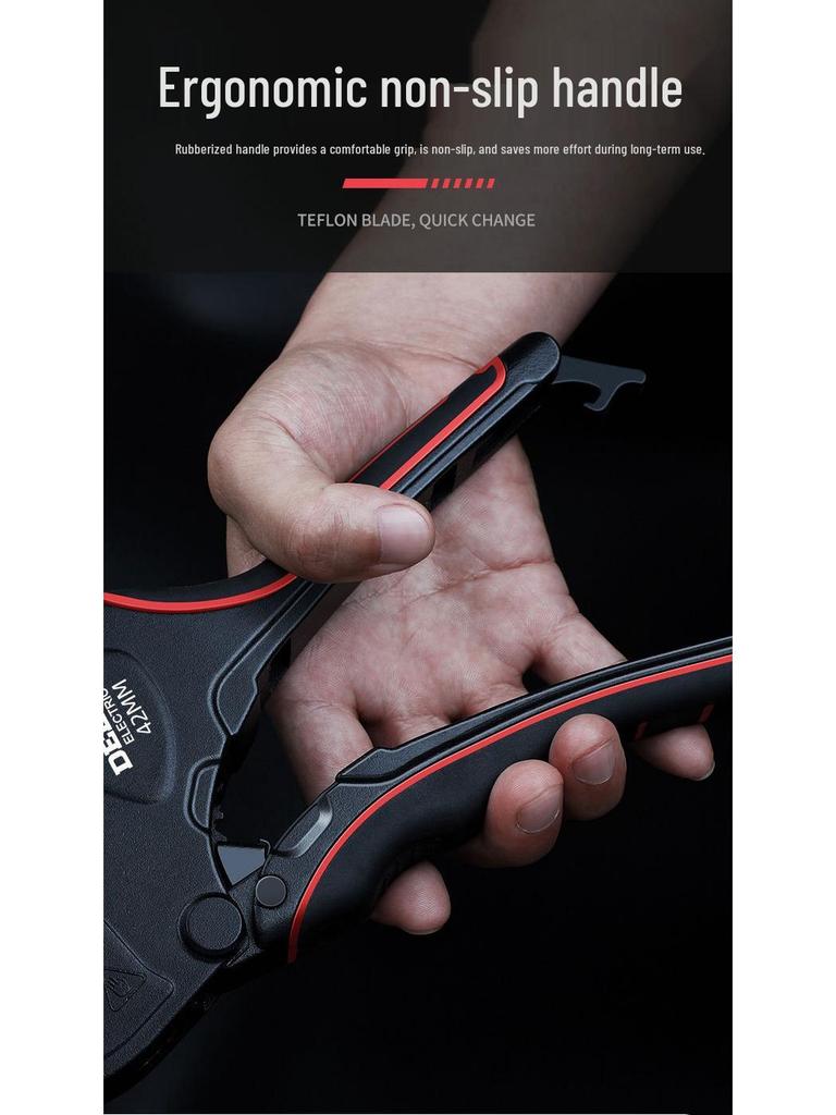 Delixi Elektrischer Rohrschneider: PPR, PVC, PE, Heißschmelzschere