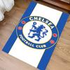 1pc Chelsea FC logo Print Area Rug - Soft,Washable Non-Slip Indoor Mat for Office Chairs,Living Room,Home Office Decorative Rug