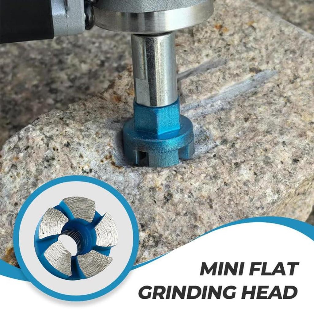 1 Inch Surface Grinding Head - Diamond Surface Grinding Head For Angle Grinder Tools For Bottom Cleaning, Leveling, Deburring, And Polishing