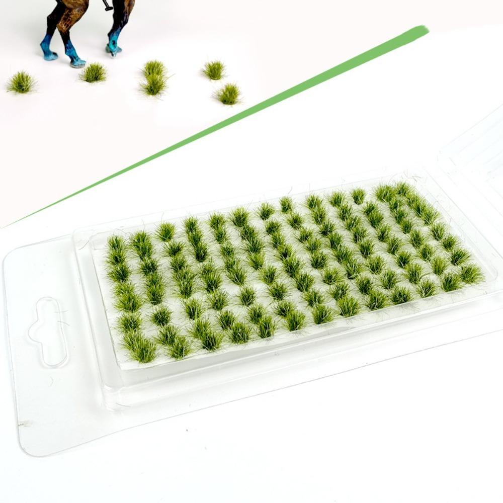 Miniature Shrubs Miniature Grass Cluster Terrain Model Kit Static Grass Tuft  Farmland House