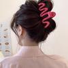 Dopamine Color Series Wave Claw Women's Updo Shark Hair Clip