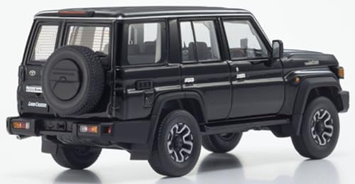 Kyosho Original 1/43 Scale Toyota Land Cruiser 70 (Attitude Black Mica) Finished Product KS03928BK