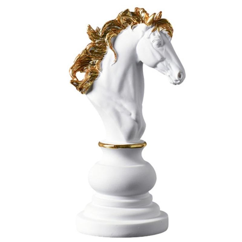 Chess Ornament Collectible Figurine Craft Furnishing for Home House Decorations Desk Table Cabinet Arrangement Gifts