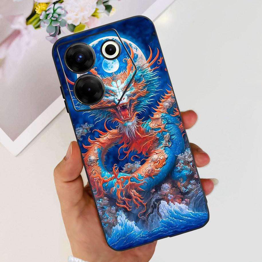 For Tecno Camon 20 Pro 5G Case Marble Cover For Tecno Camon 20 Bumper Soft Silicone Phone Cases For Camon20 Pro CK8n CK7n Fundas