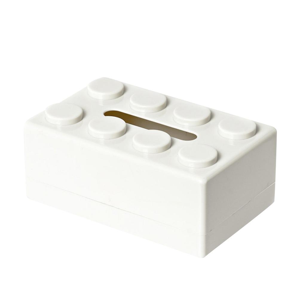 Creative Building Block Tissue Box, High Value Multifunctional Household Napkin Storage Box