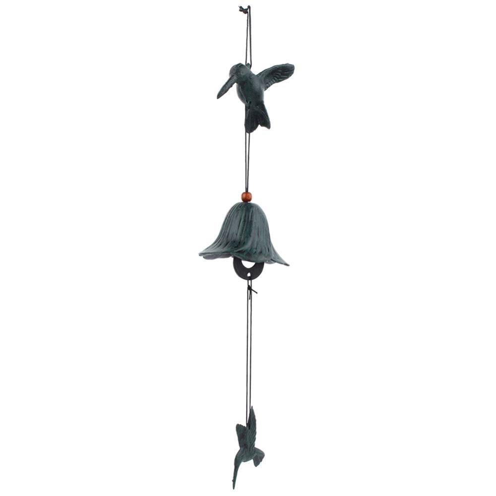 16.54in Hanging Wind Chimes Metal Outdoor Wind Decor Yard Wind Chimes Patio Ornament