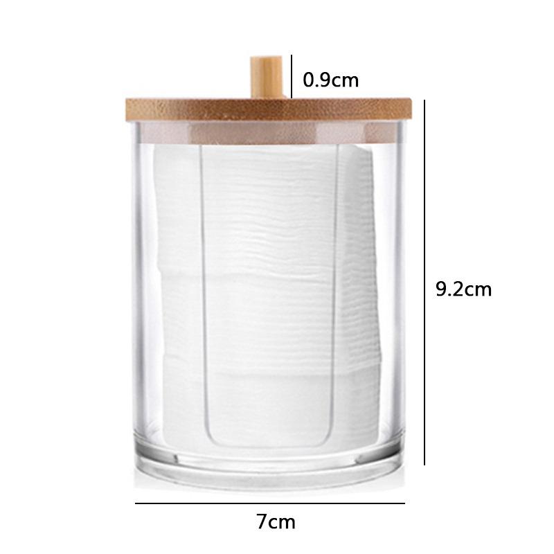 

Коробка для хранения ватных палочек, органайзер для косметики, шкатулки для косметики, двухслойный контейнер для ватных палочек для ванной комнаты с крышкой Style-C