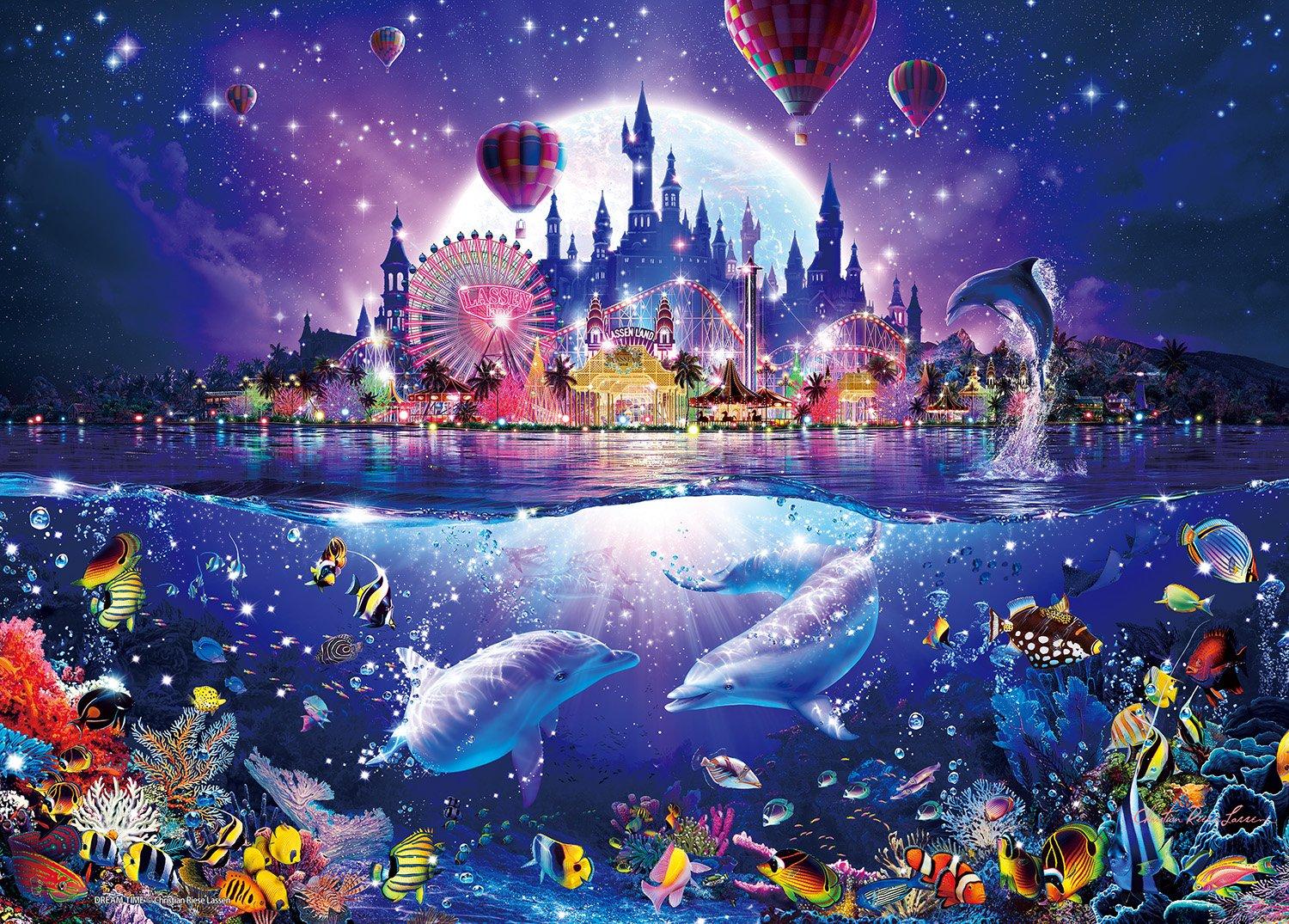 

Пазл из 2000 деталей Puzzle Master EX Lassen Dream Time Сверхмаленькие детали [Светящийся пазл] (38х53см)