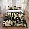 New Duvet Cover Pillowcase Bedding Set Rock Band G-Greendays Adult Boy Girl Bedroom Decoration Children Single Double Large Size