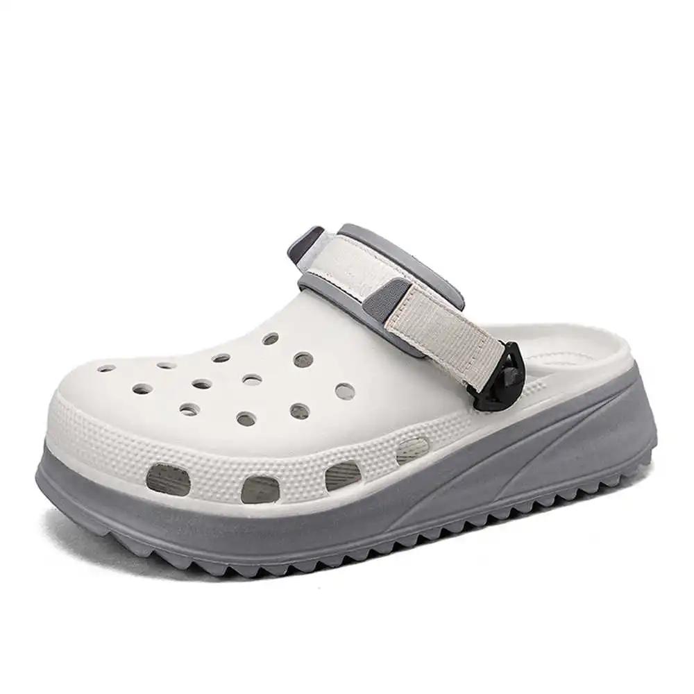 Number Plateforme Man Beach Slipper Sandals Summer Shoes Plus Size Sneakers Sports Teniz Super Deals Exerciser