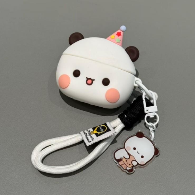 Cute AirPods pro1 apple bluetooth headset case 1/1 generation cartoon bear protective case for women