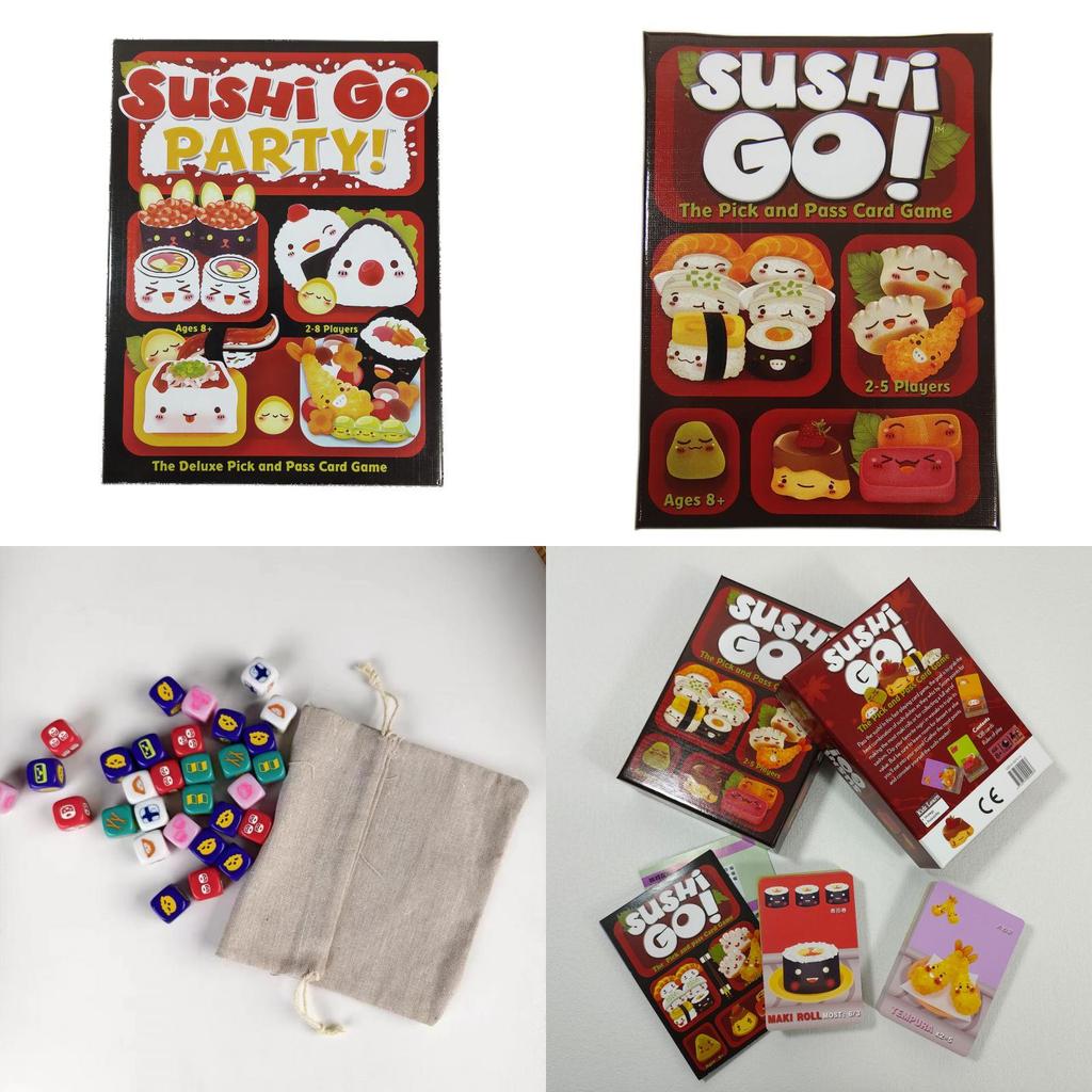 Sushi Go Party Game With Paper Material For Family Game Night And Party Fun