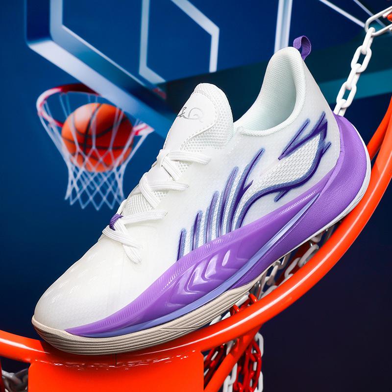 Youth student basketball shoes sonic 13 actual combat blue sneakers men's and women's low-top sound sports students sports shoes