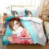 Shinmai Maou No Testament Bedding Set Printed Bed Set With Pillowcase Bed Duvet Cover Single Double Queen Super King Size
