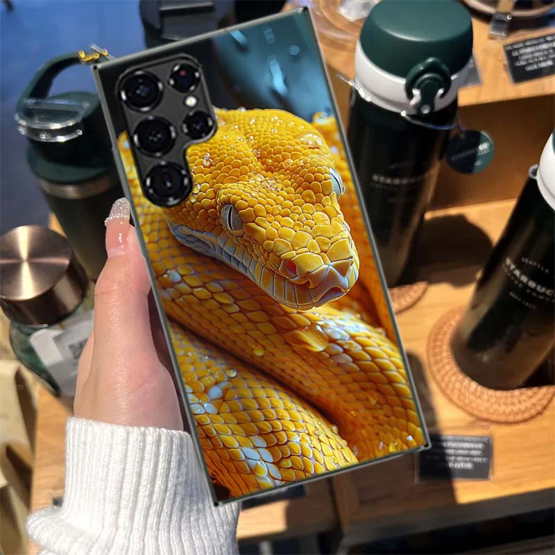 

Forest Vipers And Pythons Cases Phone Case for Samsung Galaxy S26 Ultra S25 Edge S24 S23 FE S21 Plus S20 S22 S10 Cover TPU Capa Samsung S26 Ultra 5G