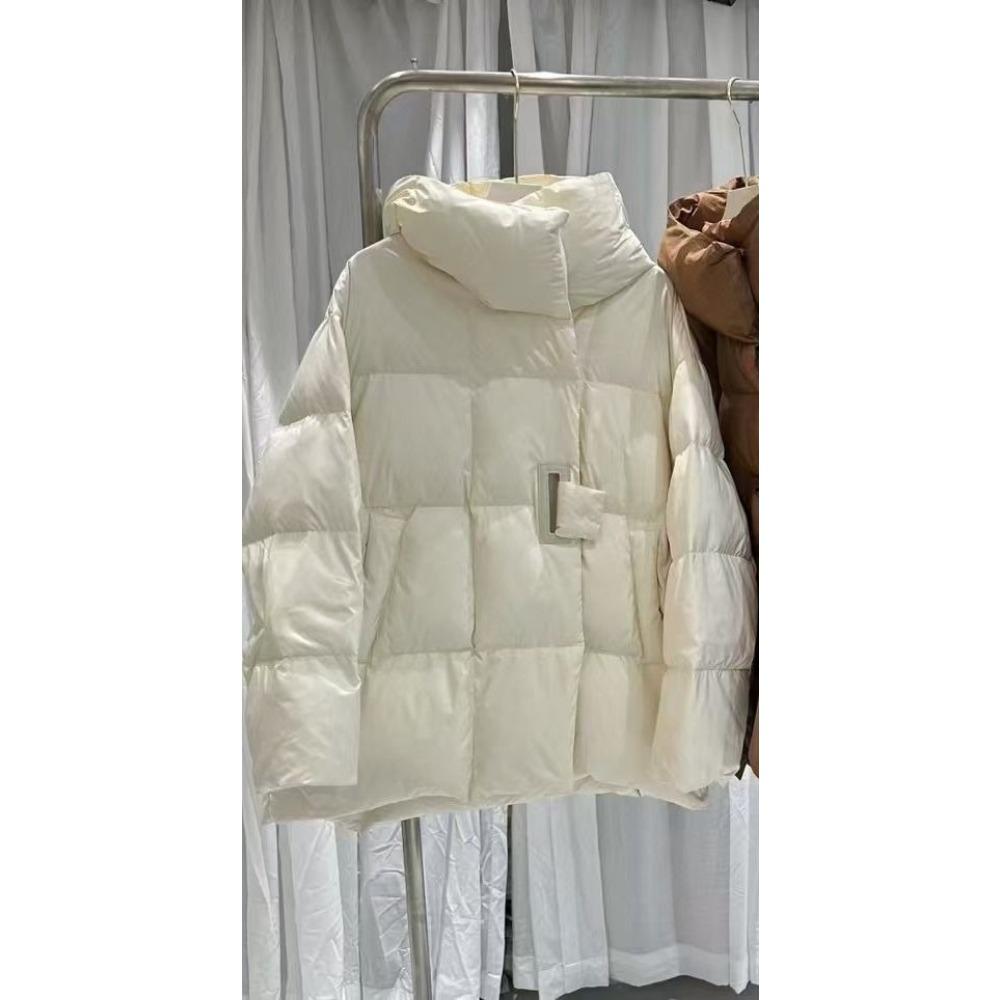Small High-end White Duck Down Short Thickened Down Jacket Women's New Winter Temperament Socialite Jacket