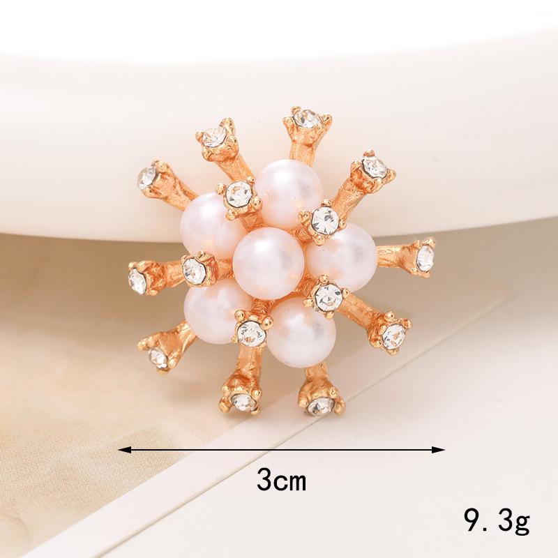 Pearl Flower Five-Petal DIY Phone Case Teardrop Clog Embellishments