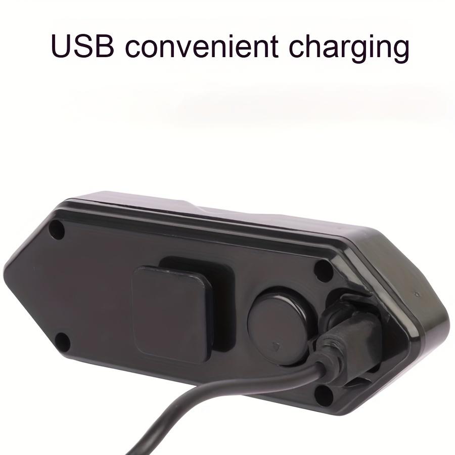 LED-Fahrradrücklicht mit Links-Rechts-Blinkern Pfostenmontiertes hinteres Fahrradlicht Geeignet für Mountainbike mit 5 Modi