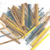600pcs/set 30 Kinds 1/4W Resistance 1% Metal Film Resistor Pack Assorted Kit 1K 10K 100K 220ohm 1M Resistors