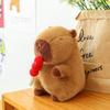 Capibara Sugar Gourd Capybara Doll Plush Toy Girls Birthday Gift Cute Puva Doll