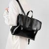 Light Luxury Leather Backpack Large Capacity Fashion Casual Portable Cowhide Women's Bag Simple Business Commuter Computer Backpack