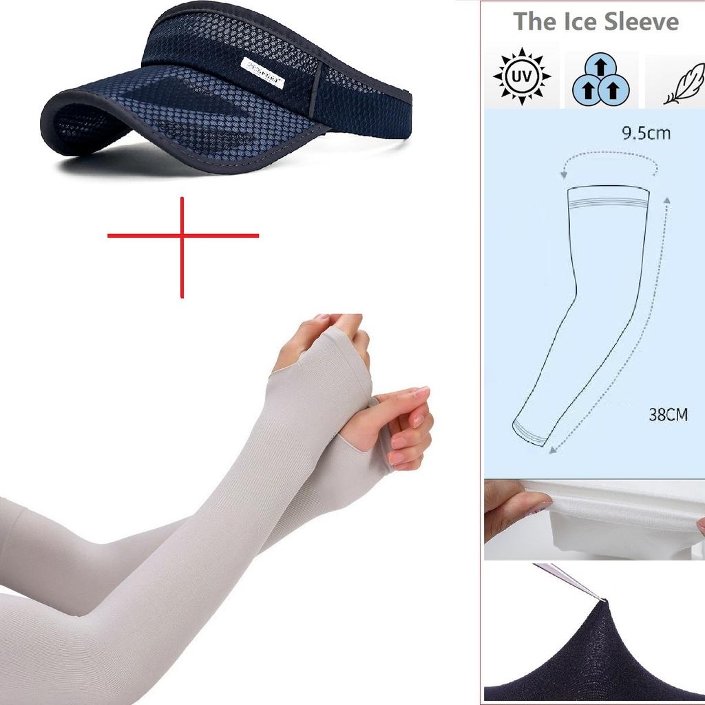 Sun Visor Men Women Mesh Adjustable Baseball Cap Sports Tennis Golf Running Hat