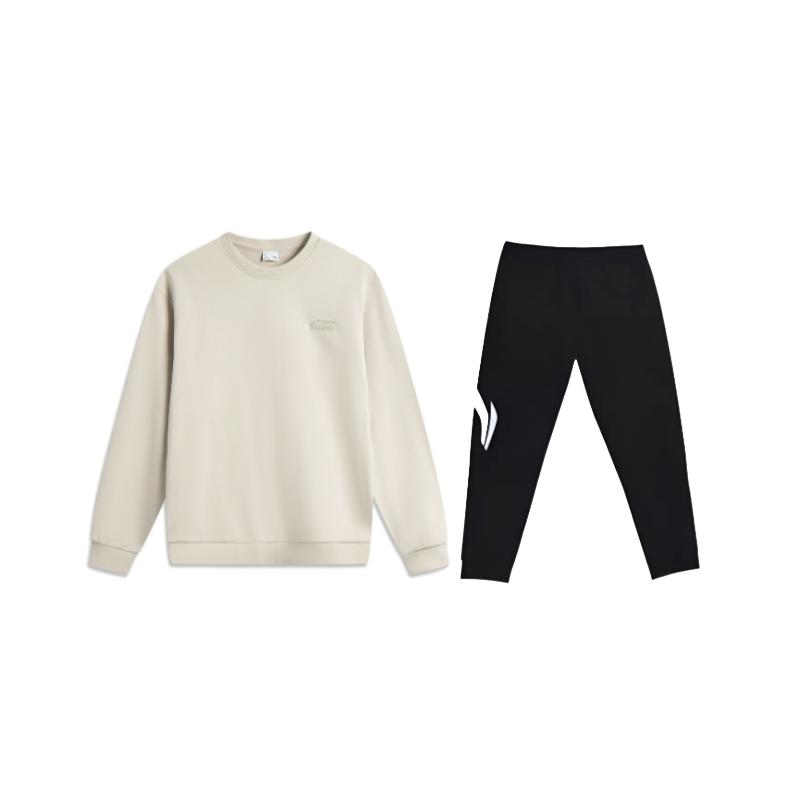 Men's Sweatshirt Li-Ning Sweatshirt Set Men's 2-Piece Set